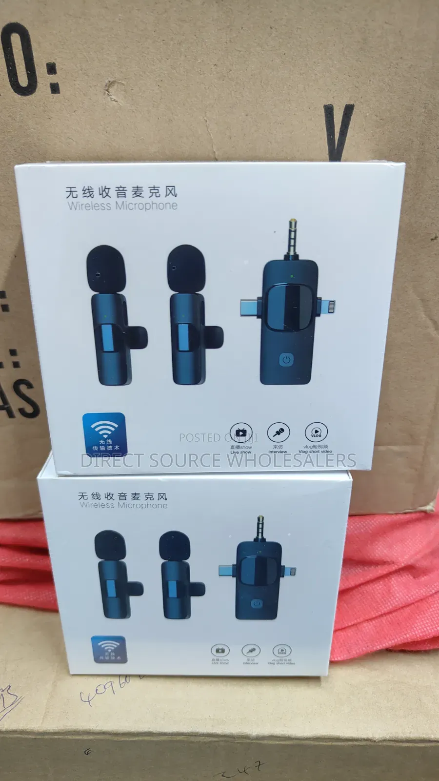 Professional Wireless Lavalier Mic for Content Creators