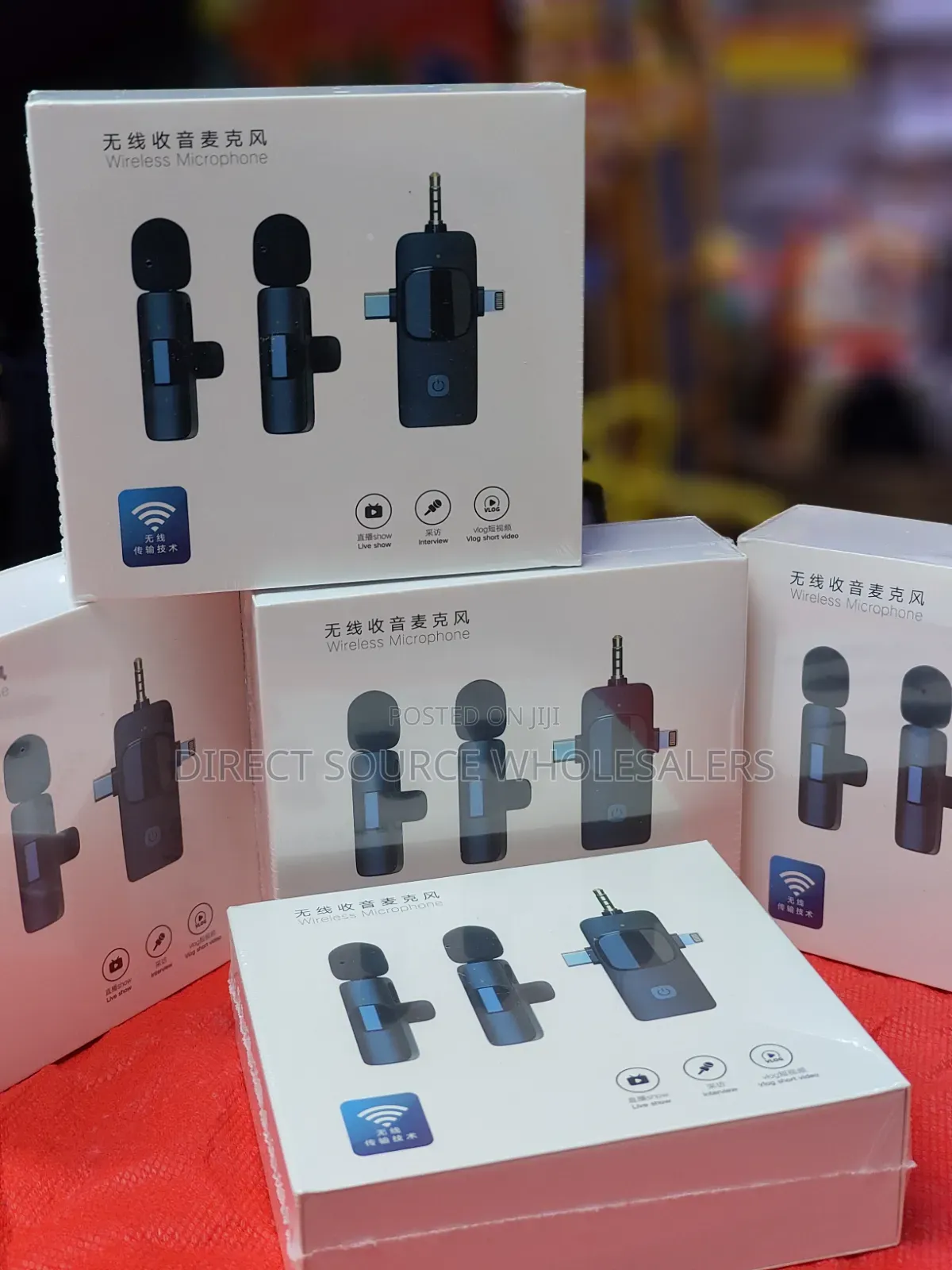  Plug Play Wireless Microphone for Smartphones