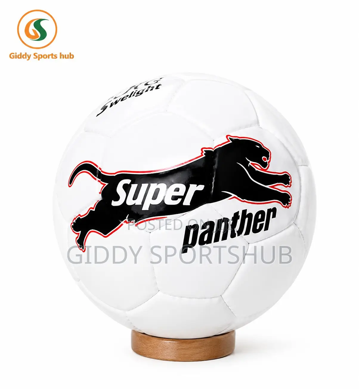 Super Panther Training Football – White