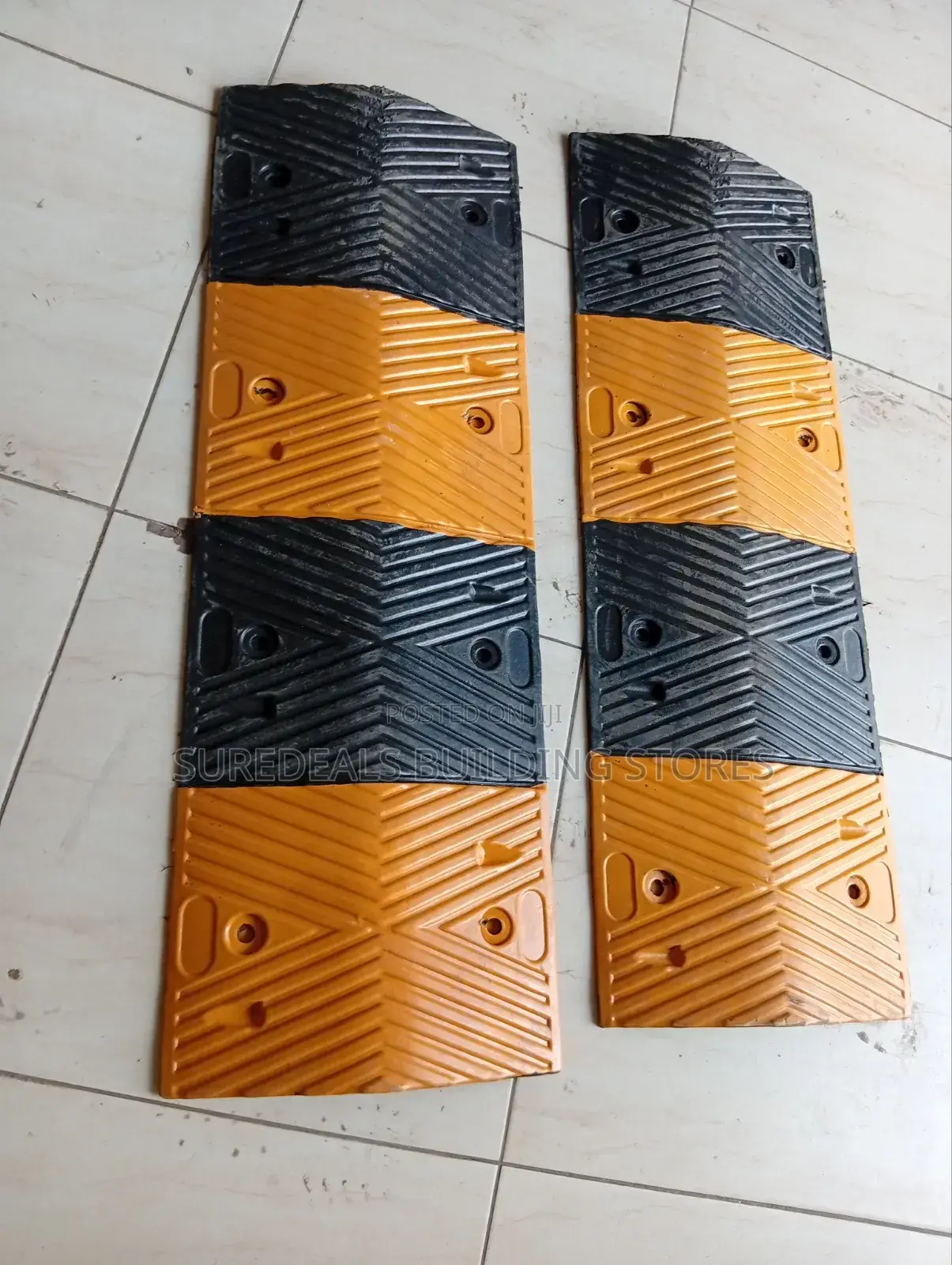Reflective Rubber Speed Bumps