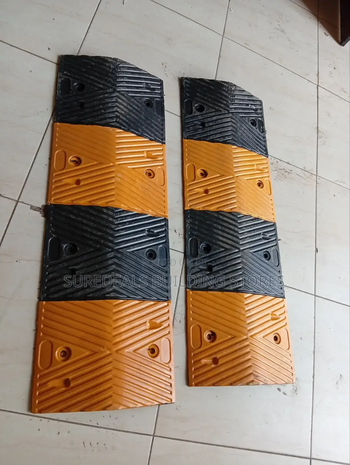 Reflective Rubber Speed Bumps