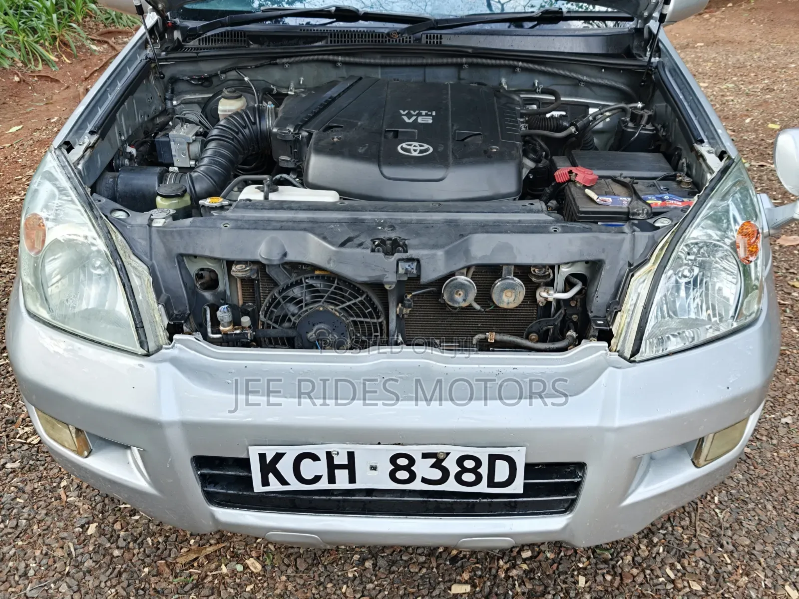 Toyota Land Cruiser Prado 2008 Silver