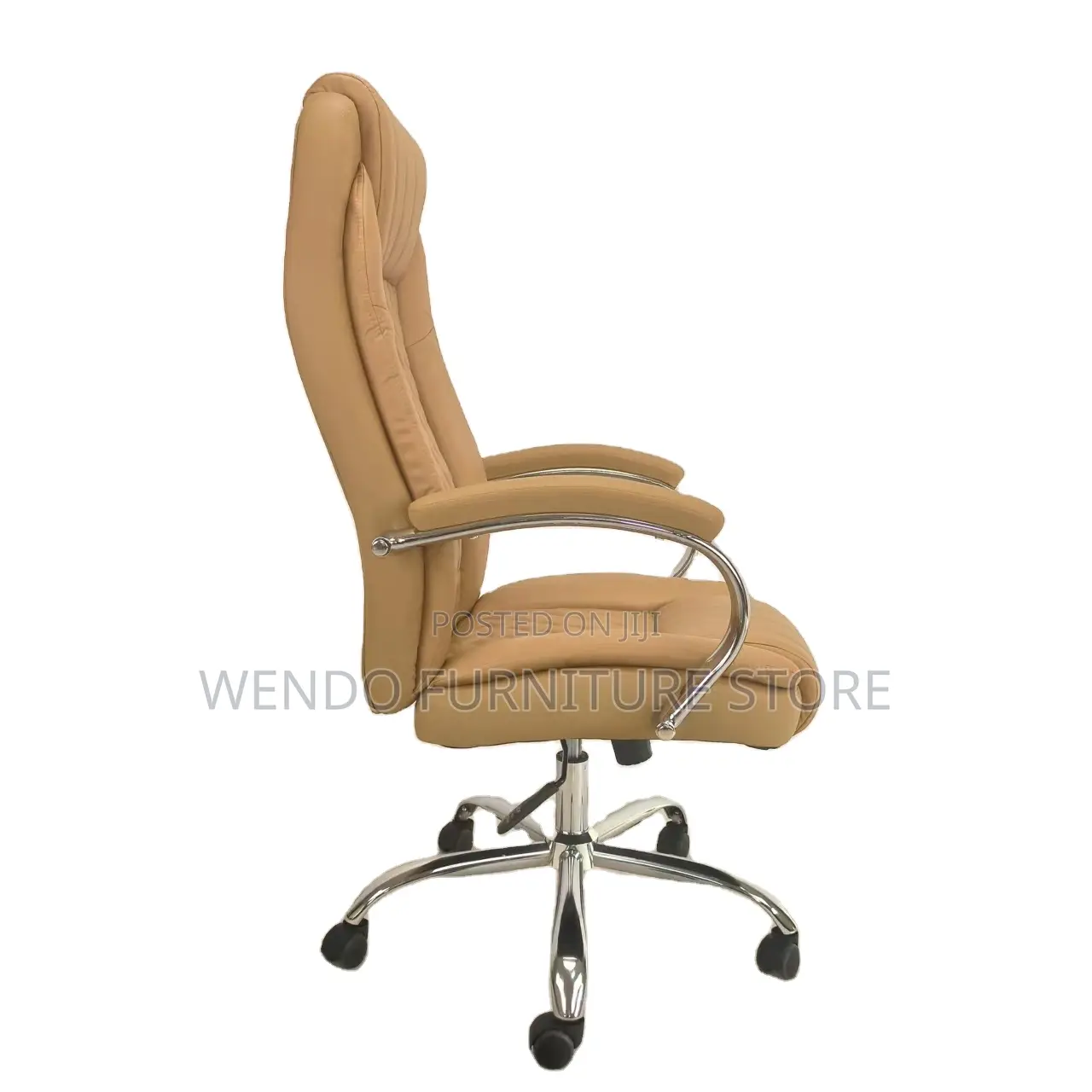 Office Chairs; Executive High Backrest Leather Touch Office Chairs