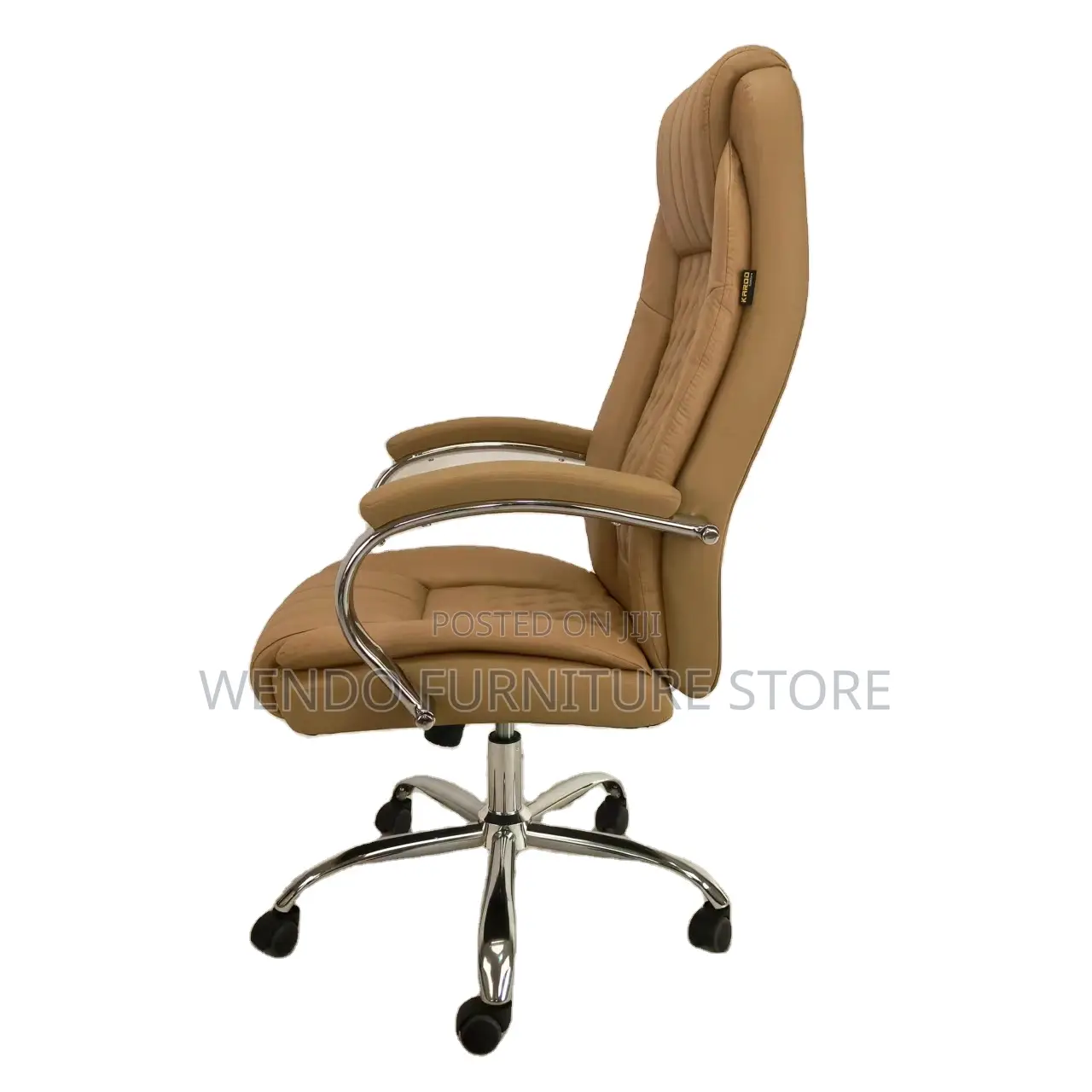 Office Chairs; Executive High Backrest Leather Touch Office Chairs