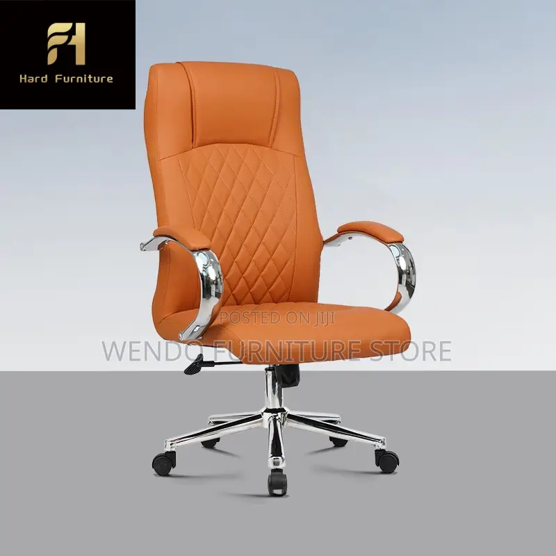 Office Chairs; Executive High Backrest Leather Touch Office Chairs