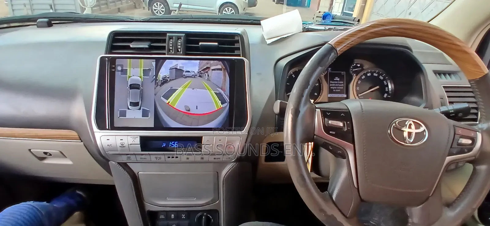 PRADO J 150 360 Cameras (1080p) ANDROID RADIO.