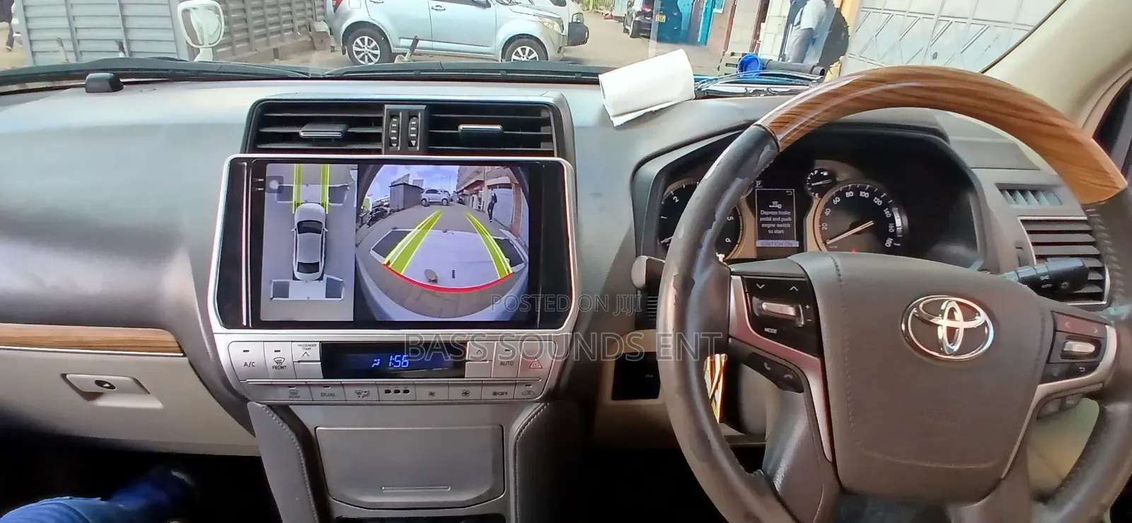 PRADO J 150 360 Cameras (1080p) ANDROID RADIO.