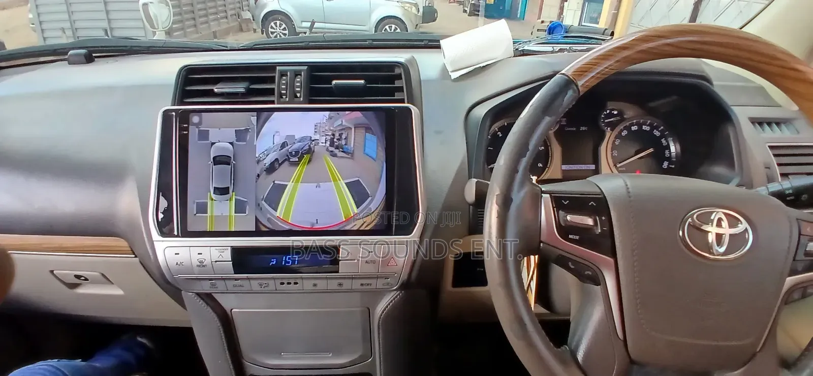 PRADO J 150 360 Cameras (1080p) ANDROID RADIO.