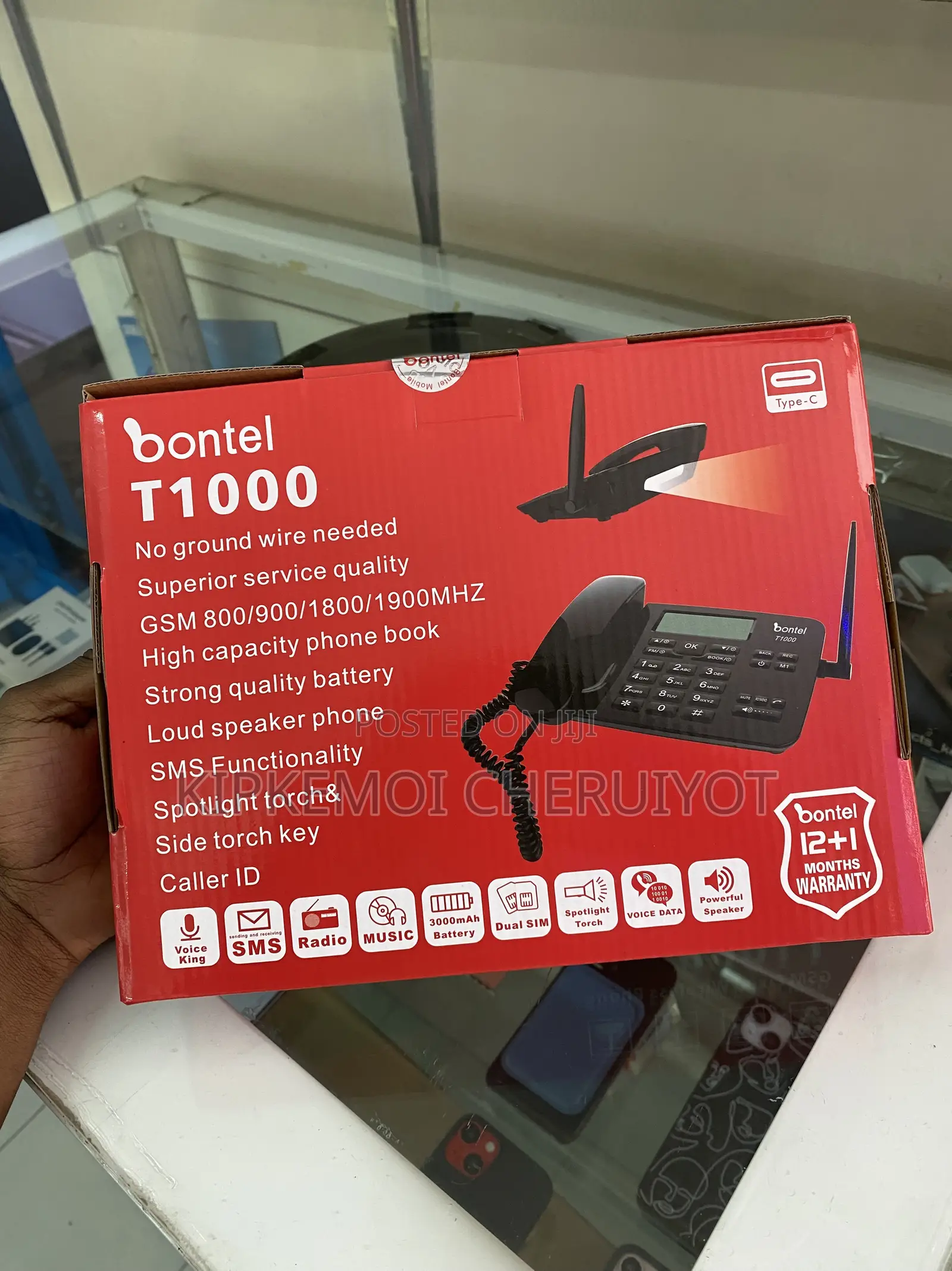 New Bontel T1000 Black