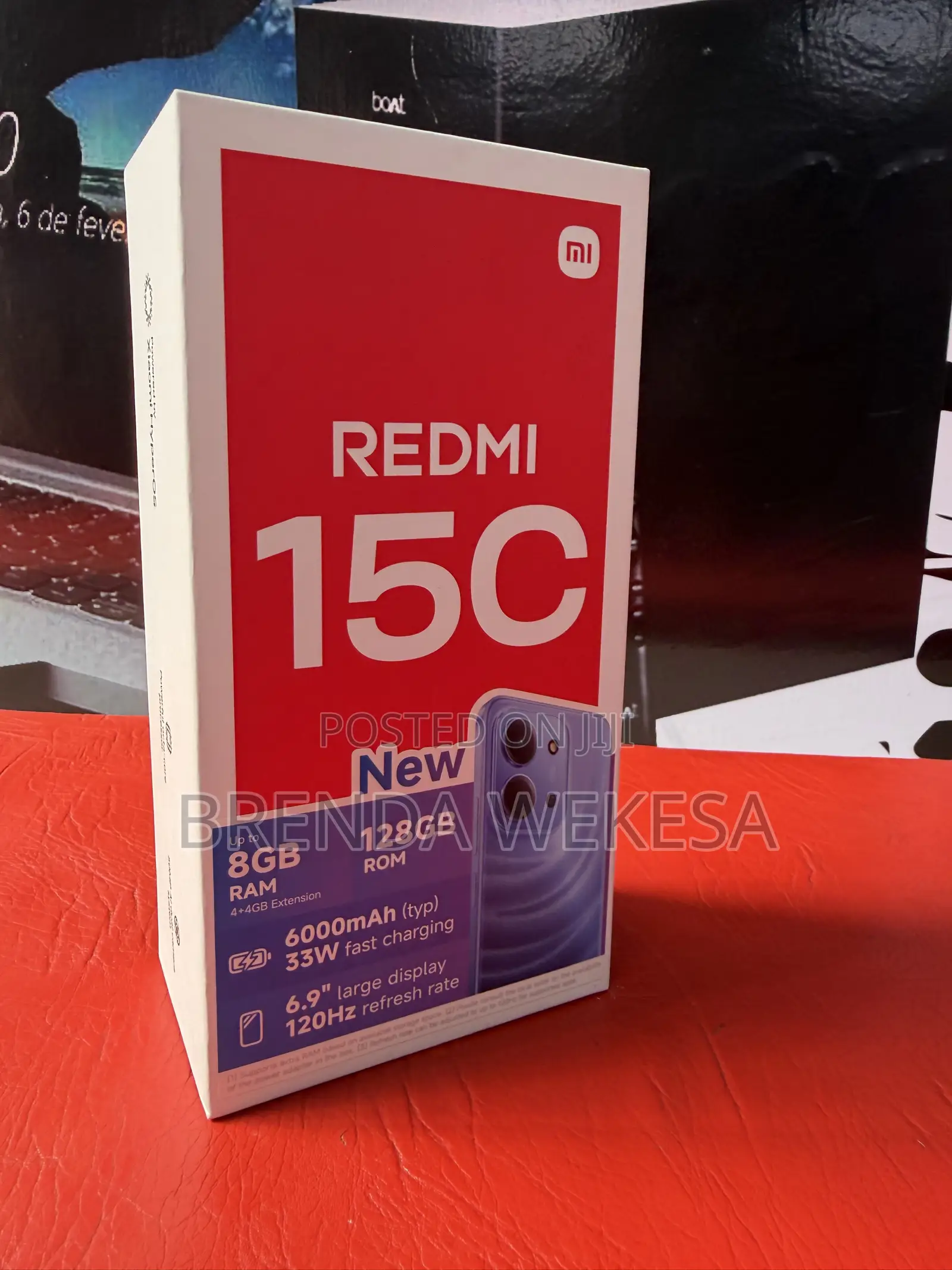 New Xiaomi Redmi 15C 4G 128 GB Blue