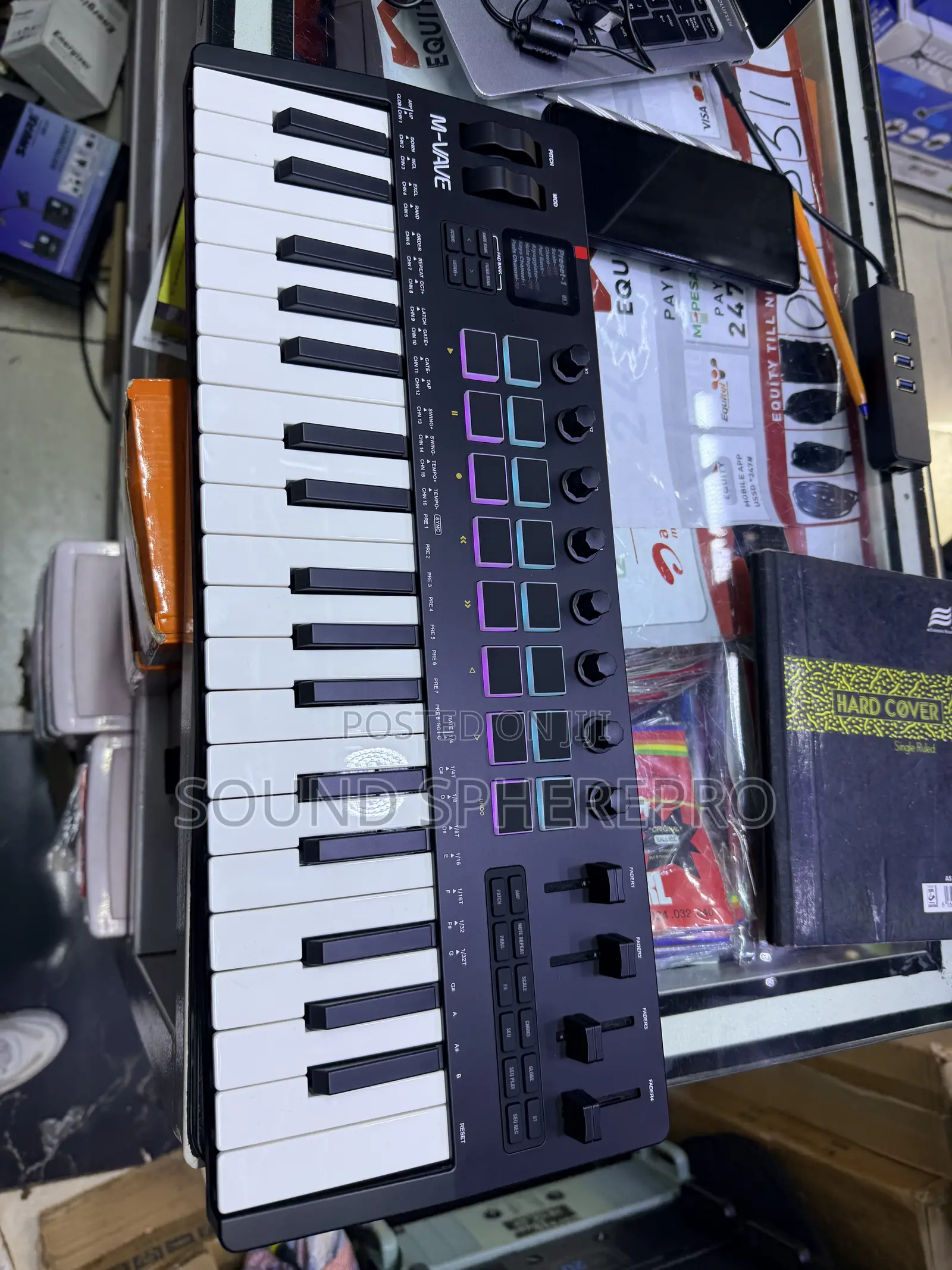 M-Wave SMK-37 PRO 37 Keys Music Controller