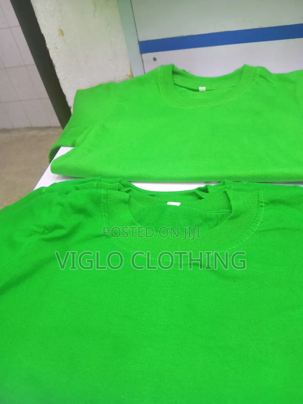 Dark Green Kids Roundnecks