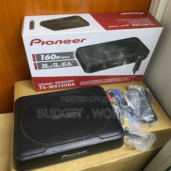 Pioneer TS-WX130DA 160W Under Seat Powered Subwoofer With Digital Ampl