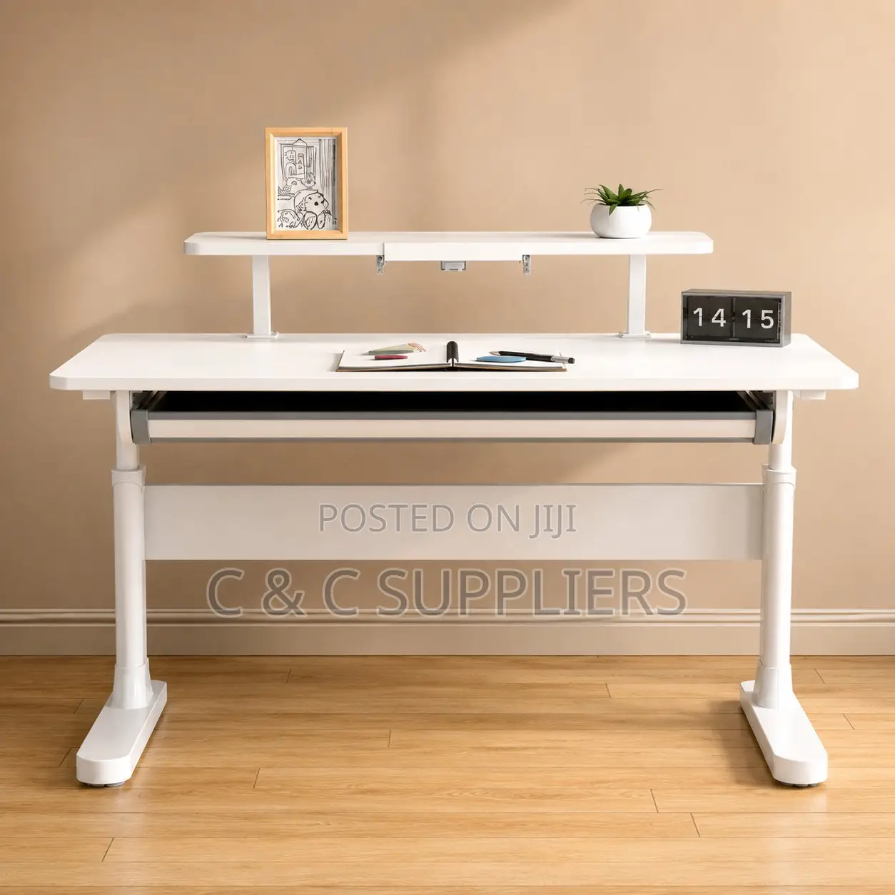 Modern Manual Adjustable Sit Stand Desk