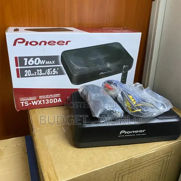 Pioneer 160W Underseat Subwoofer TS-WX130DA for Premium Car Audio
