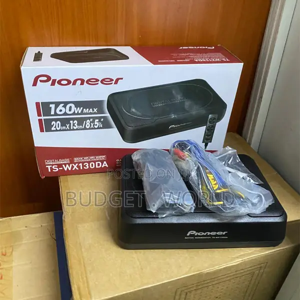 Pioneer 160W Underseat Subwoofer TS-WX130DA for Premium Car Audio