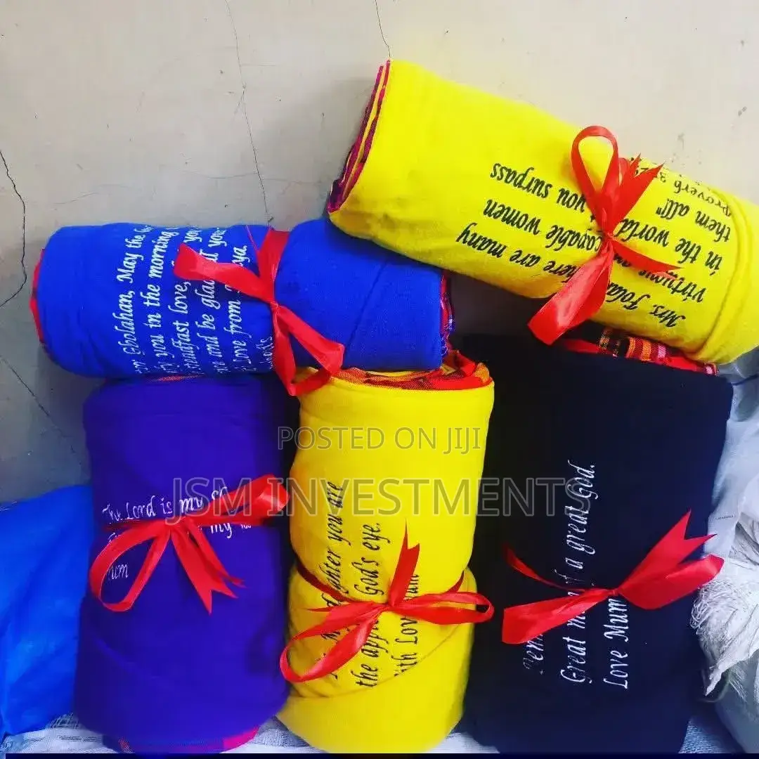 Maasai Shukas With Fleece(free Embroidery)