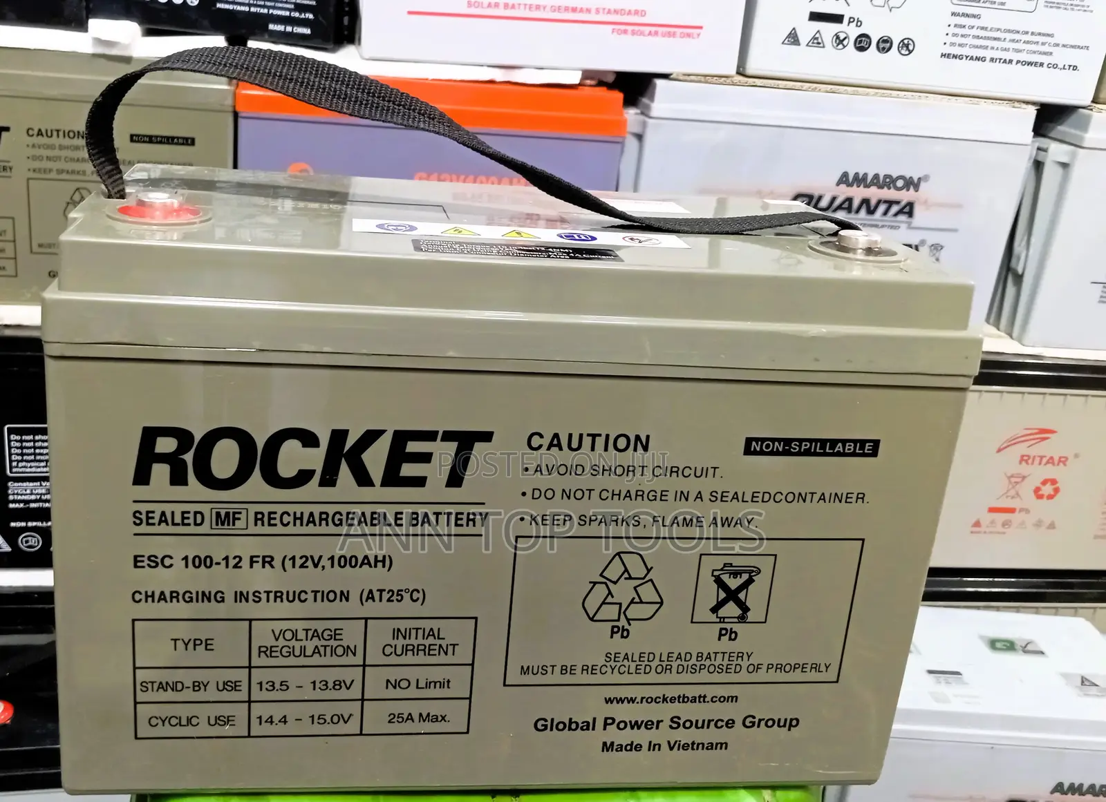 100 Ah Rocket Solar Battery