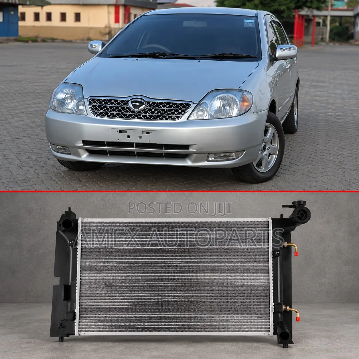 Radiator Toyota Corolla Nze 2001 - 2004 Pa26At
