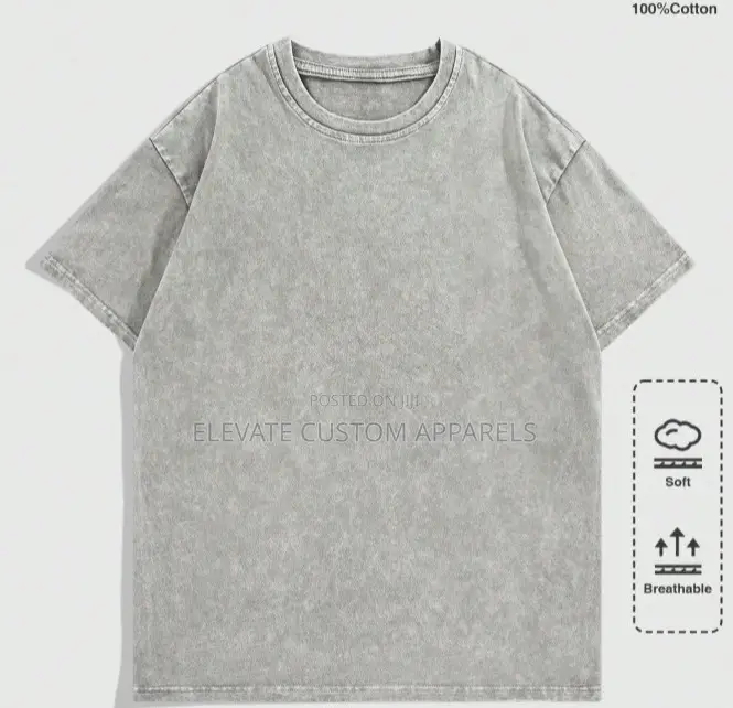 Authentic Oversized Acid Washed Tshirts