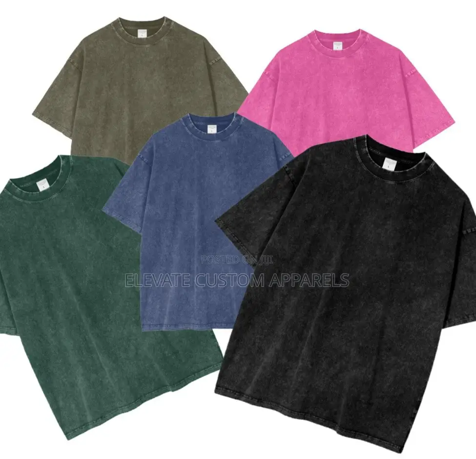 Authentic Oversized Acid Washed Tshirts