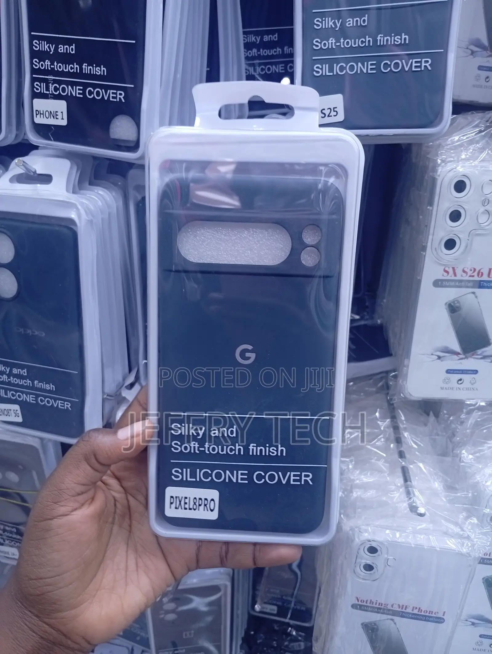 Silicone Cover Designed for the Google Pixel 8 Pro