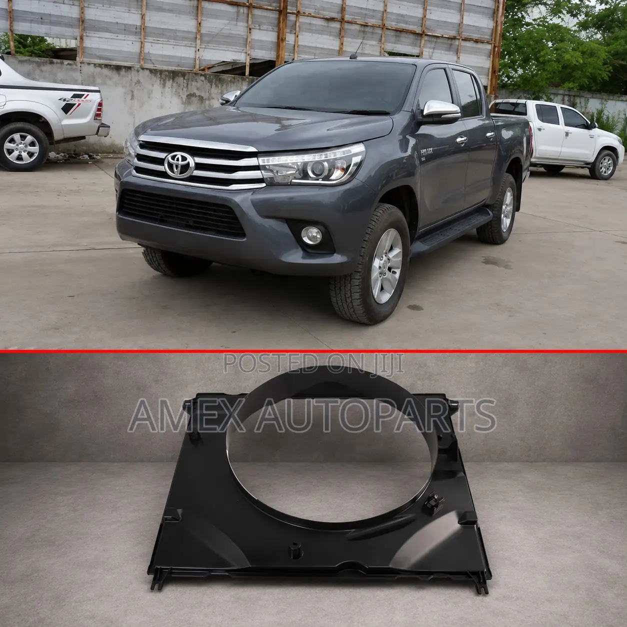 Fan Shroud Toyota Hilux Revo 2015 Onwards Diesel