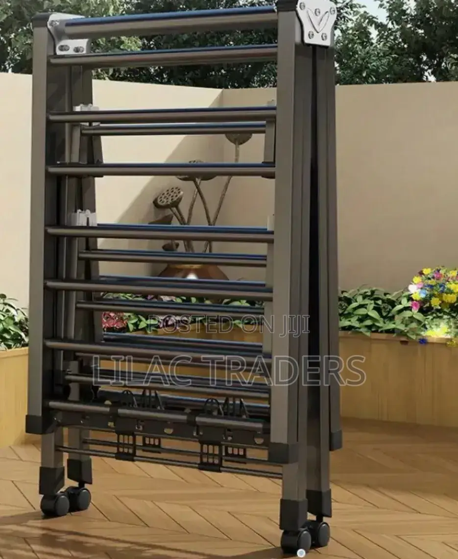 Metallic Laundry Rack