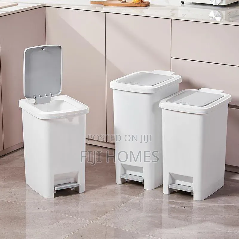 Modern Pedal Dustbin With Dual Opening of Hand Press or Leg Press