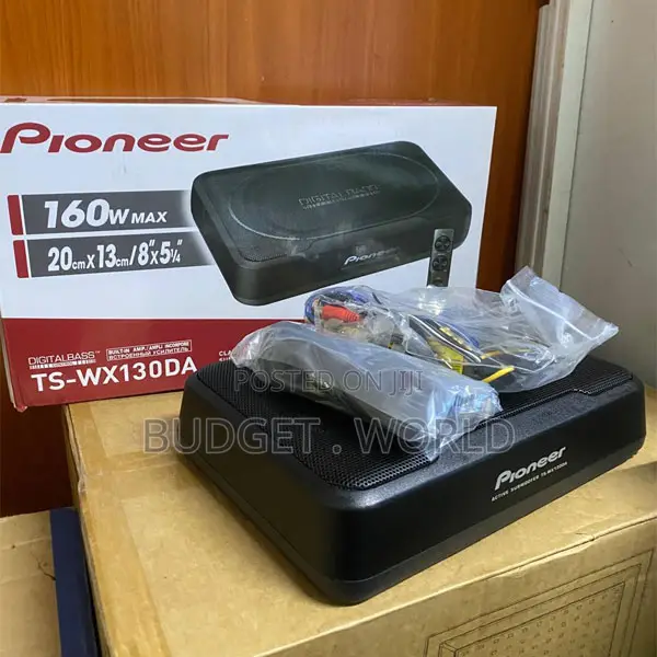 Pioneer TS-WX130DA 160W Compact Under Seat Active Subwoofer
