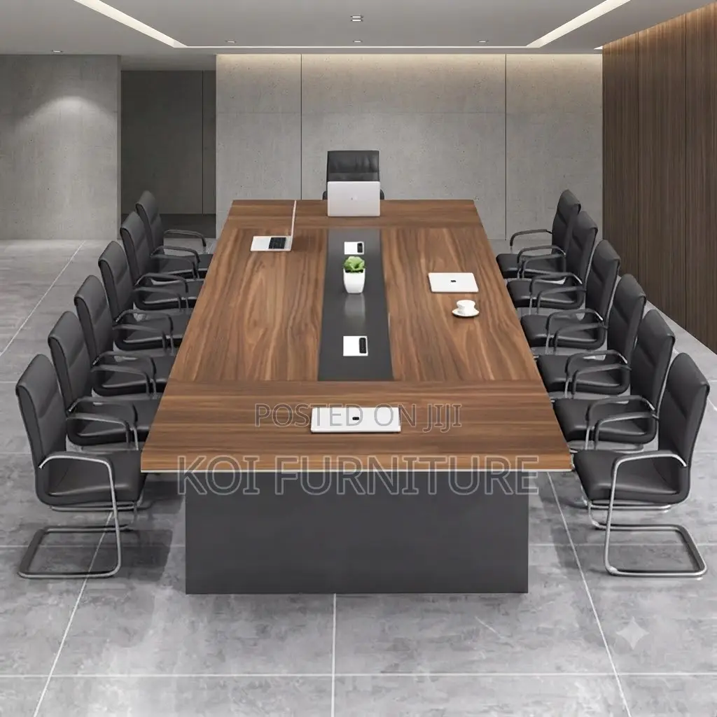 Boardroom Table; 3 Meters Heavy Capacity Office Boardroom Table