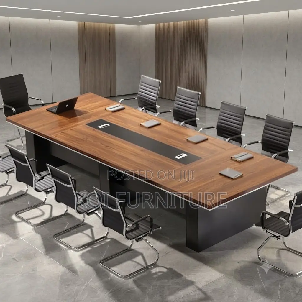 Boardroom Table; 3 Meters Heavy Capacity Office Boardroom Table