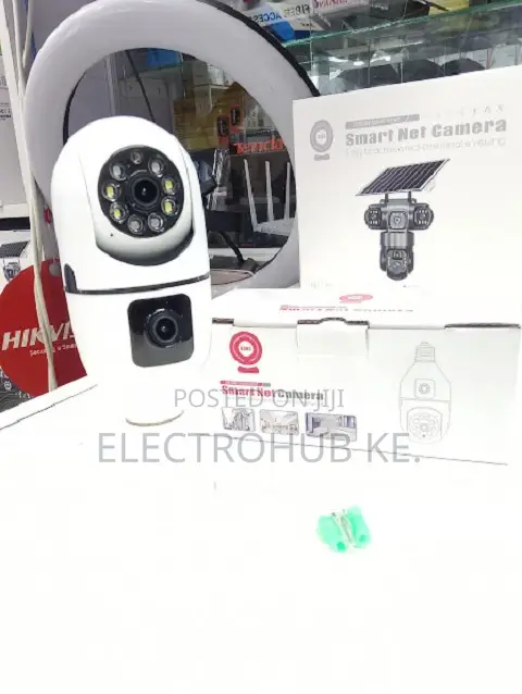 V380 WiFi Dual Bulb Indoor PTZ Camera Smart Home Security