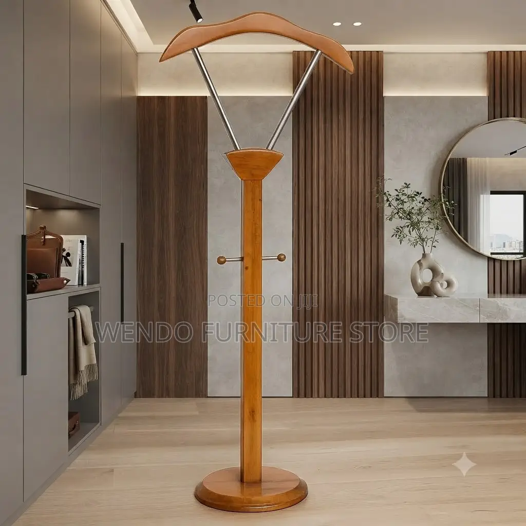 Hangers; Mahogany Finish Executive Home Office Hanger