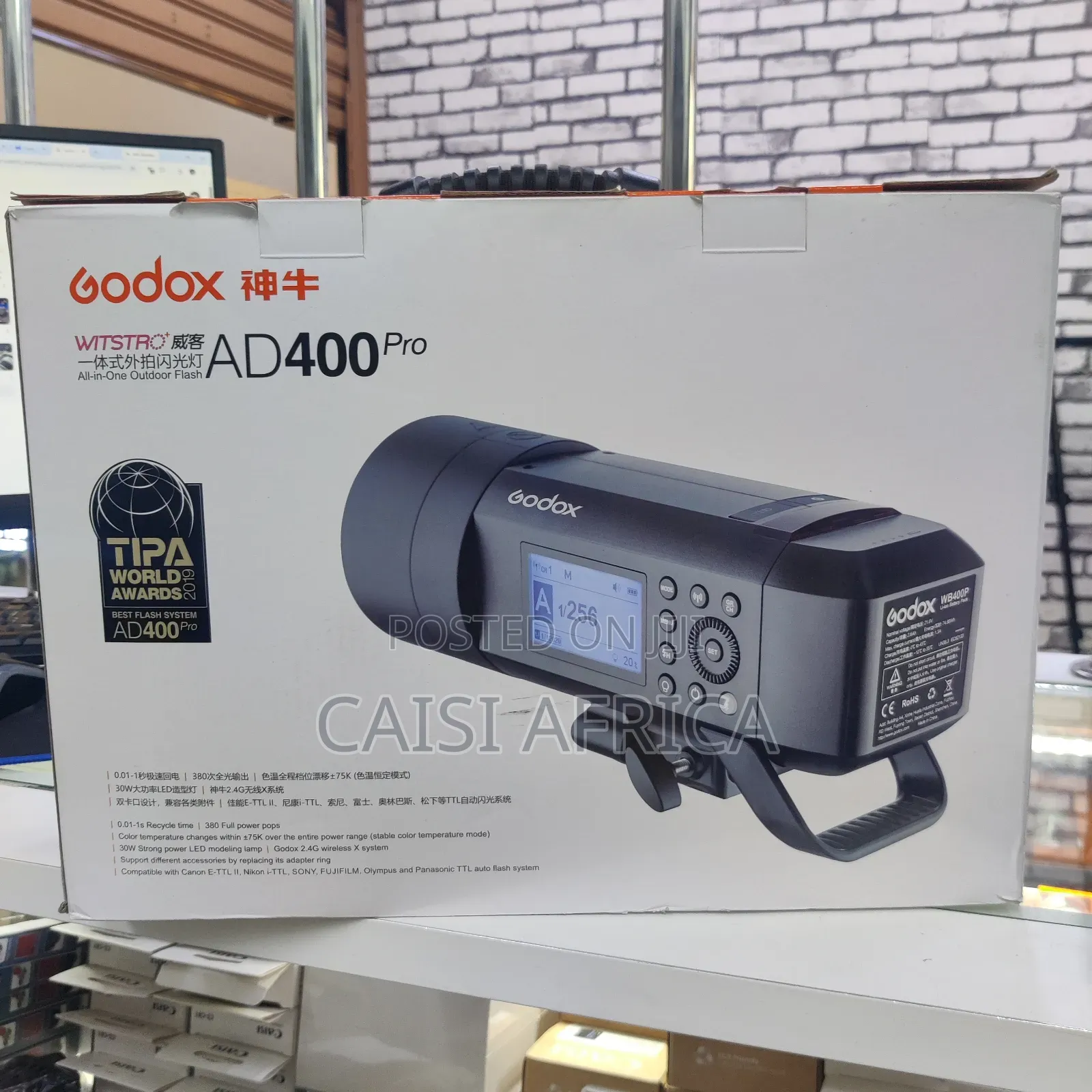 Godox AD400Pro Witstro All-in-One Outdoor Flash