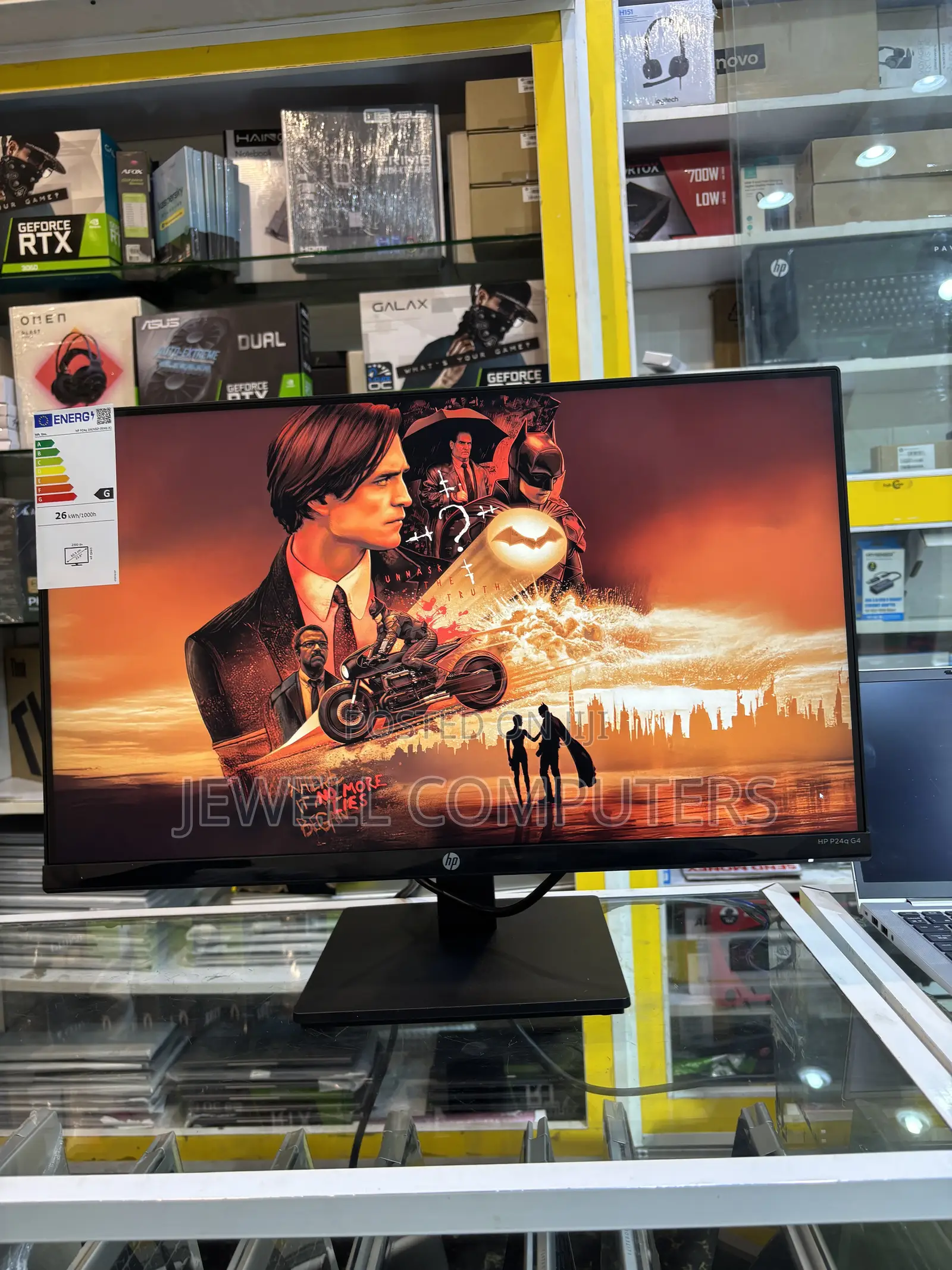 HP P24q G4 Display (2560*1440p)IPS Monitor