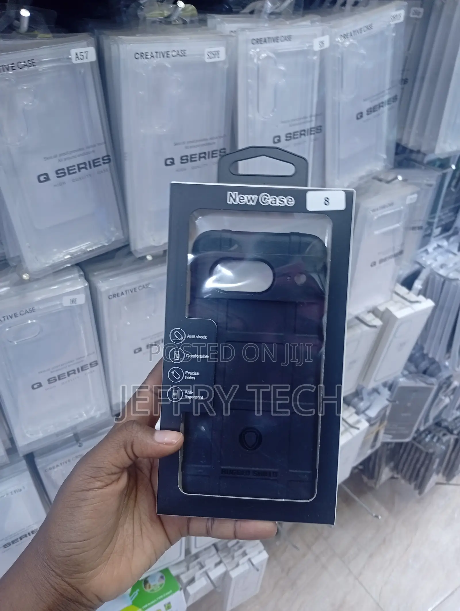 New Case" Rugged Shield Protective Cover for the Google Pixel 8.
