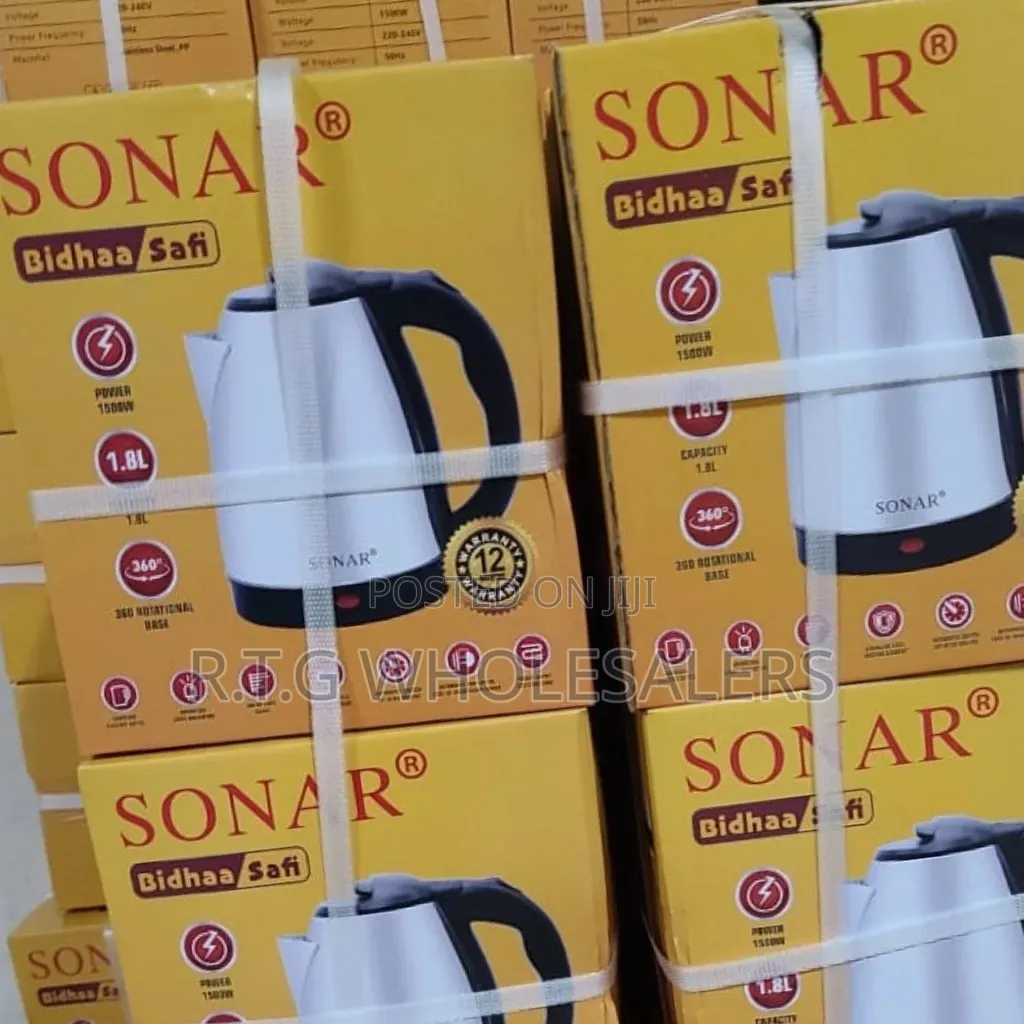 Sonar Fast Boil Electric Kettle