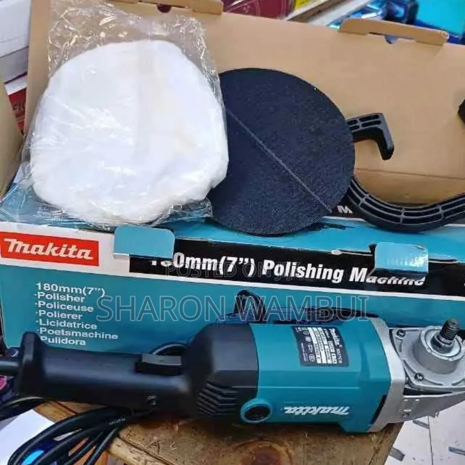 Makita Baffing Machine/7inch Makita Buffing Machine