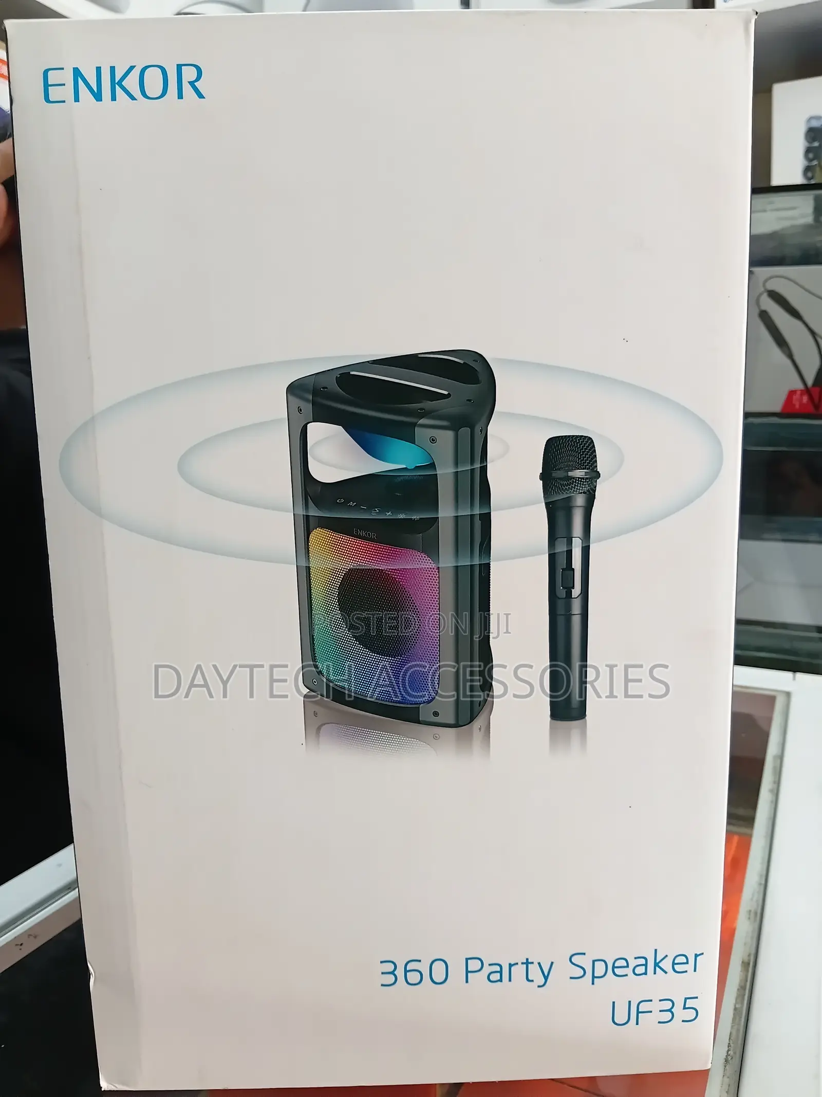 Enkor Uf35 Speaker+ Microphone - Black