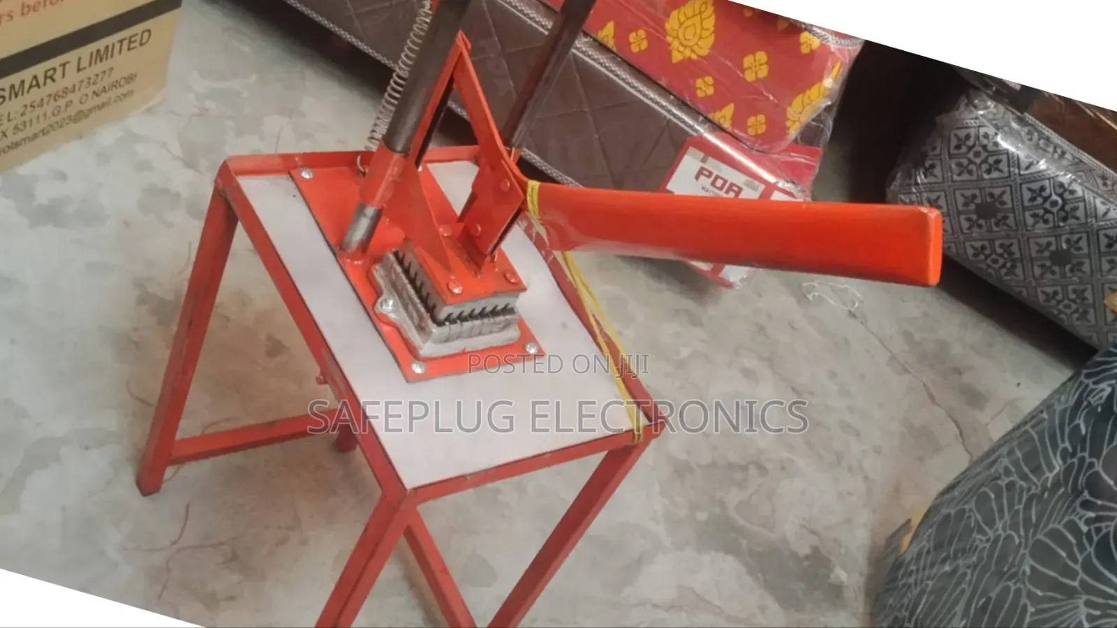 Commercial Potato Chips Slicer Slicing Machine With Heavy Metal Stand