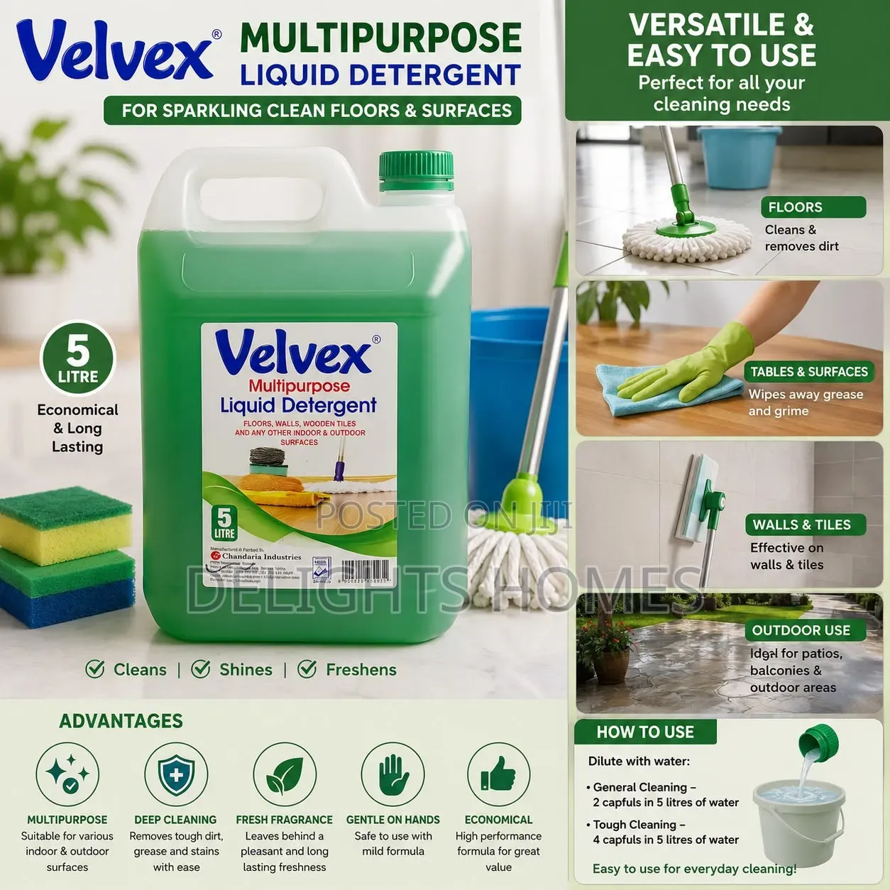 Dishwashing Liquid 5l-B