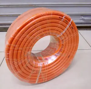 Heavy Duty LPG Gas Hose Pipe – Flexible Orange Rubber Gas Tube