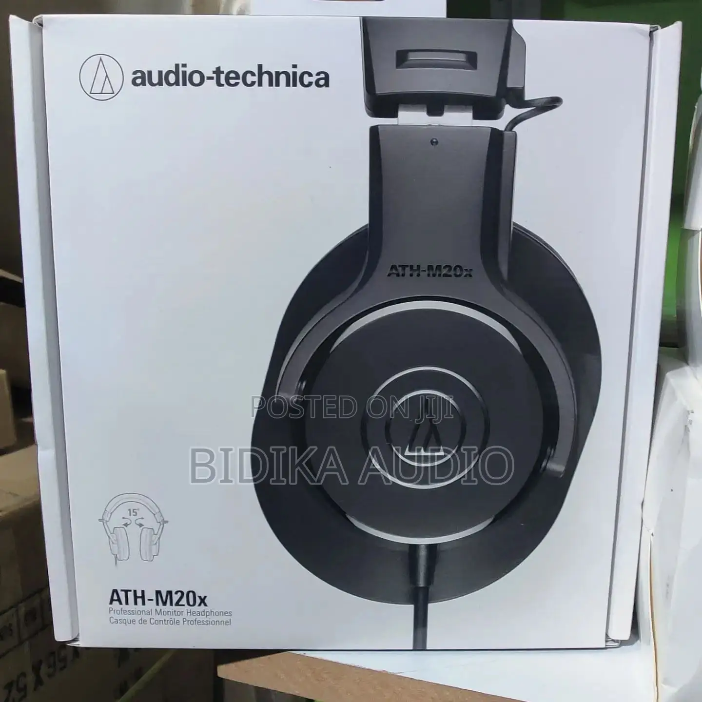 Audio-Technica ATH-M20x Professional Monitor Headphones