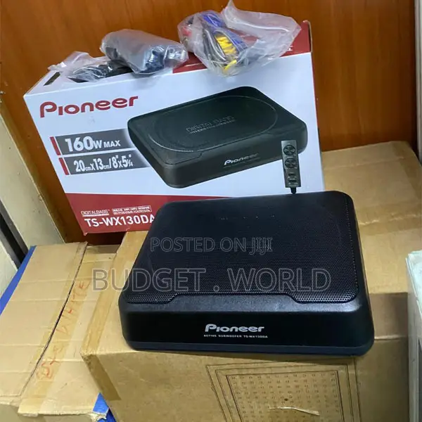 Pioneer 160W Under Seat Subwoofer – Deep Bass Car Audio Upgrade
