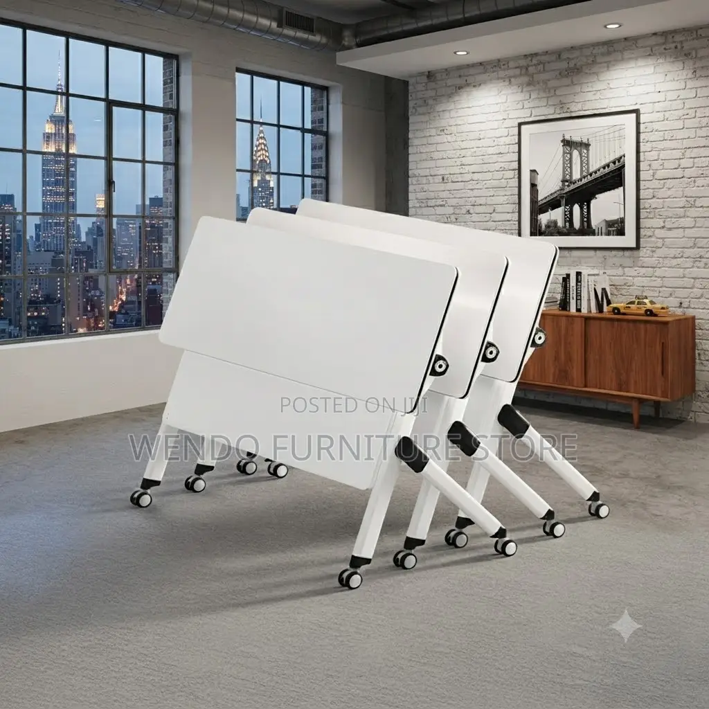 Office Tables Foldable Office Desks With Wheels
