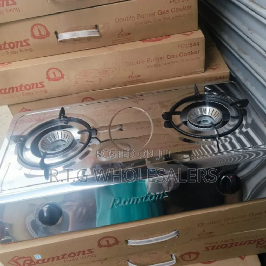 Ramtons RG/544 Double Burner Gas Cooker