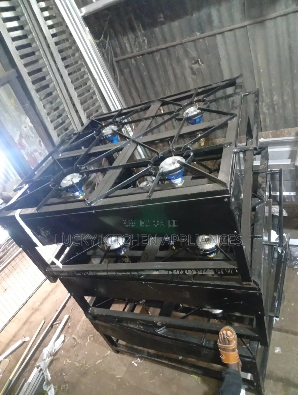 High Pressure Four Burner.