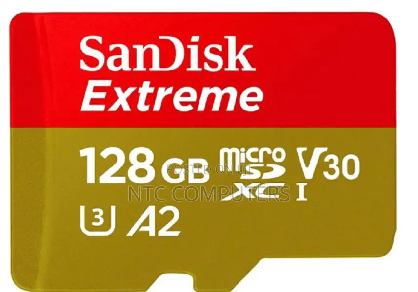 Sandisk Extreme GO 128GB Micro SDXC Up to 240mb/S Read V30 Video Speed