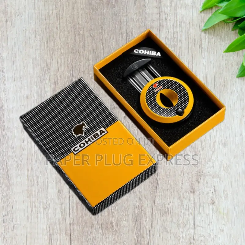 Space-Age Portable Cigars Cutter - Double-Edged Blades